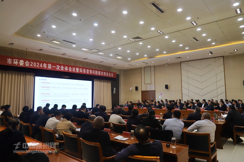 市环委会2024年第一次全体会议暨环保督察问题整改推进会议召开(图1)