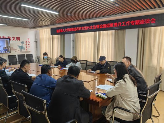 济宁市微山县留庄镇人大组织开展推进农村生活污水治理设施运维提升专题活动(图2)