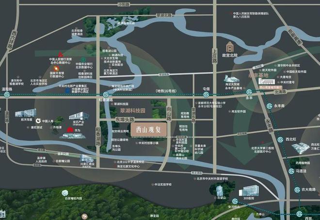 西山观复售楼处（海淀翠湖西山观复）网站-2024房价-楼盘百科(图7)