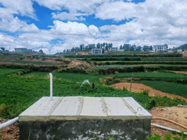 南华县沙桥镇推进农村生活污水治理建设宜居和美乡村(图1)