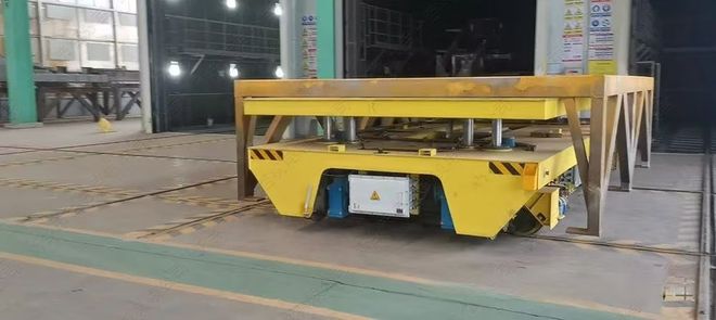 环保设备喷砂房配套的有轨电动转运车：高效、安全、环保完美结合(图3)