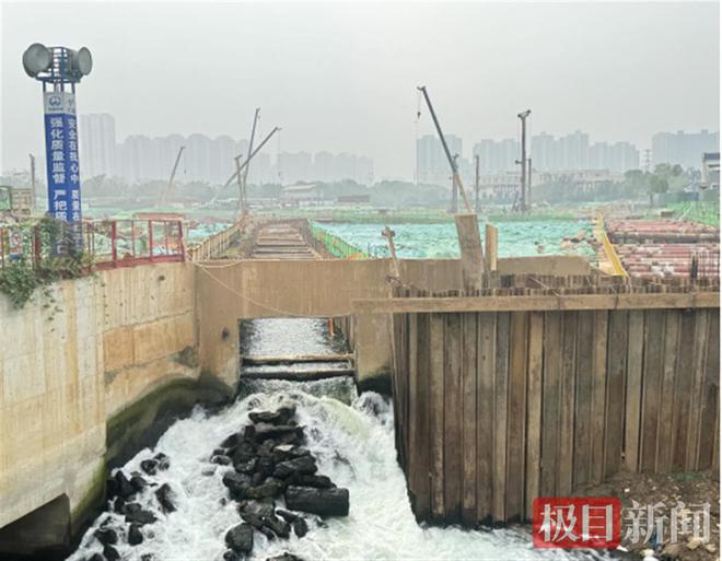惠及216万人武汉汉西污水处理厂三期扩建工程开足马力(图1)