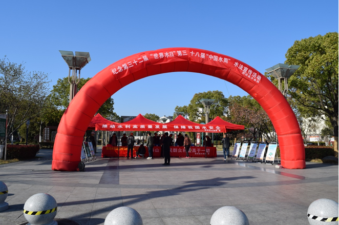 “中国水周”肥西宣传从城市走向全县水工程(图1)