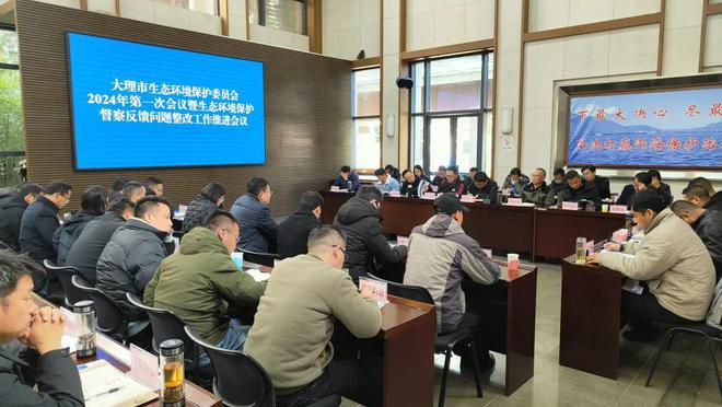 大理市生态环境保护委员会2024年第1次会议暨生态环境保护督察反馈问题整改工作推进会召开(图1)