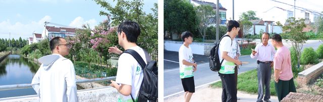 南京师范大学学子探访淮安乡村污水治理“绿色答卷”(图2)