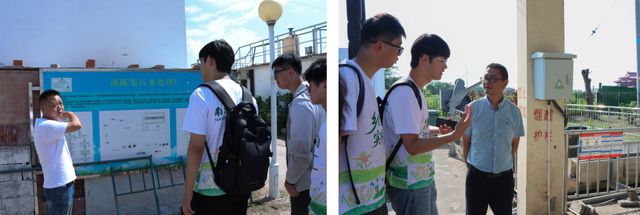 南京师范大学学子探访淮安乡村污水治理“绿色答卷”(图3)