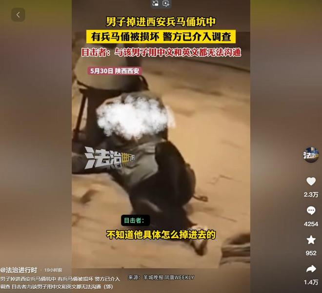 西安男子毁坏2尊兵马俑后续：目击者发声身份曝光或将免除刑罚(图10)