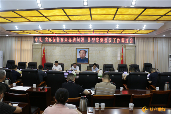 【中央生态环保督察】中央、省生态环保督察未办结问题、典型案例整改工作调度会召开(图1)