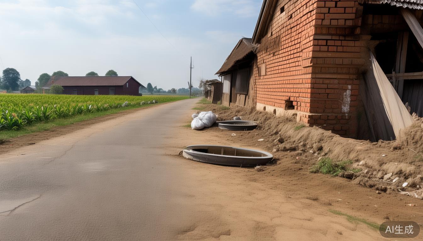 农村污水治理工程施工偏差致村民房屋裂缝?协商进展如何(图10)