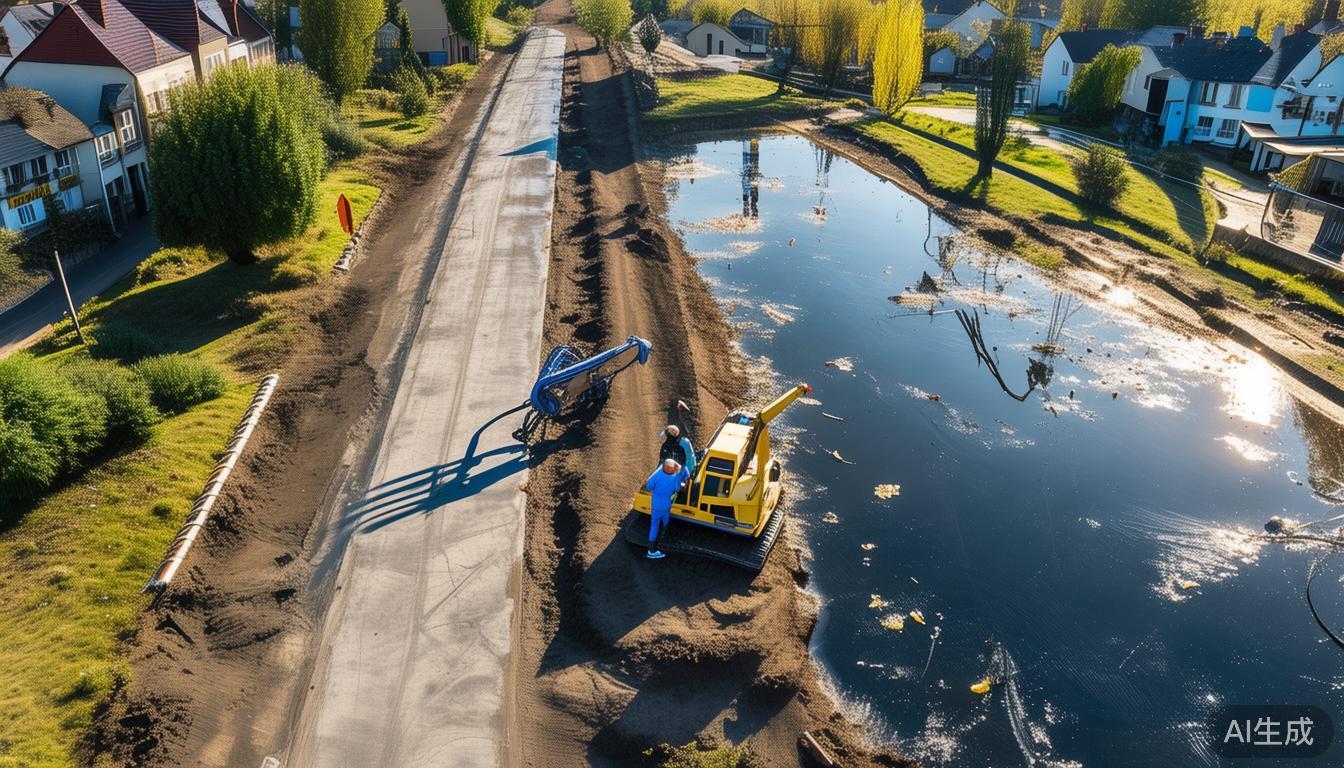 农村污水治理工程施工偏差致村民房屋裂缝?协商进展如何(图9)