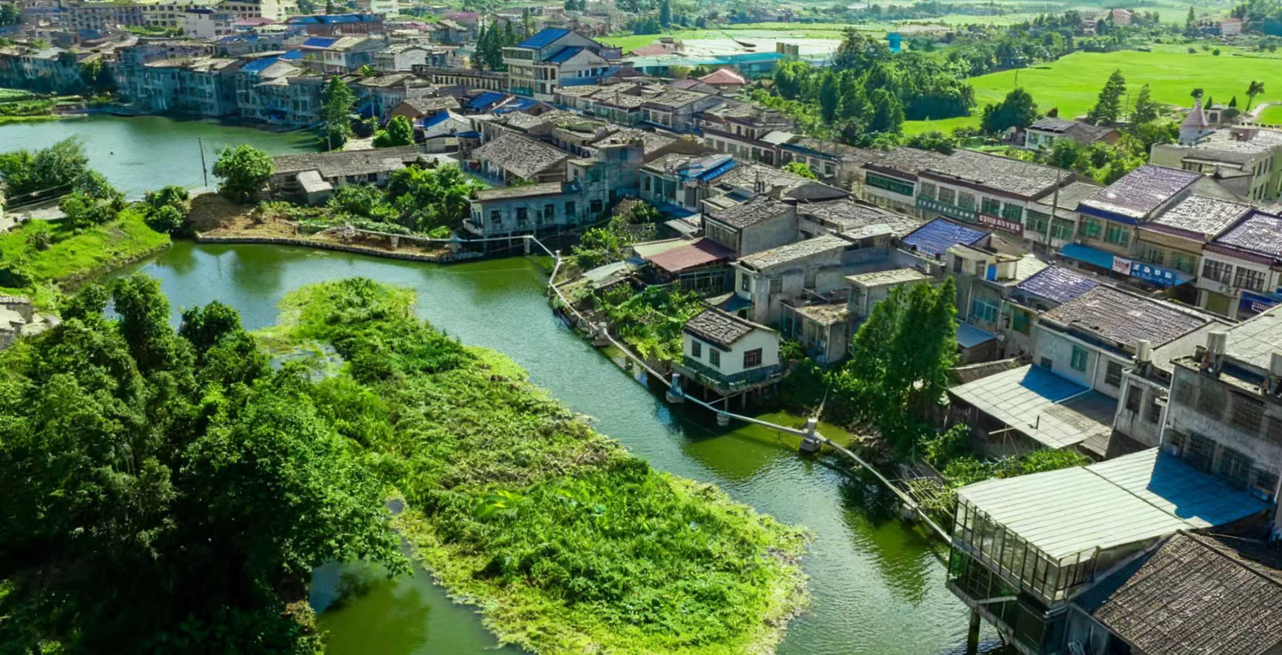 昔日黑臭河变身风景线赫山区民胜哑河治理获居民真心点赞