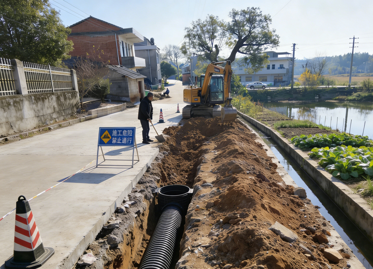 河塌乡：管网治污护碧水民生答卷绘新颜